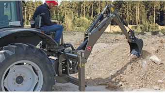 Podkopový nakladač EBM 290 (pr. síla lopaty 2800 kg)